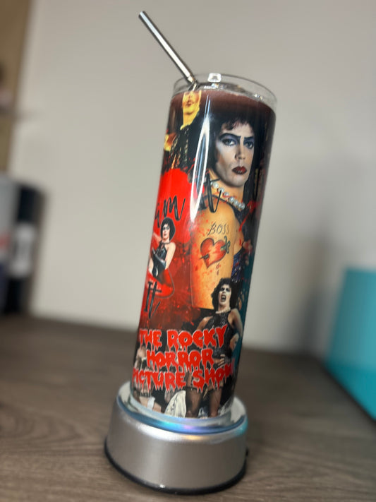 Rocky Horror 20oz Aluminium Tumbler with Straw