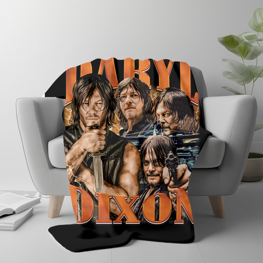 PRE-ORDER Daryl Dixon Plush Blanket