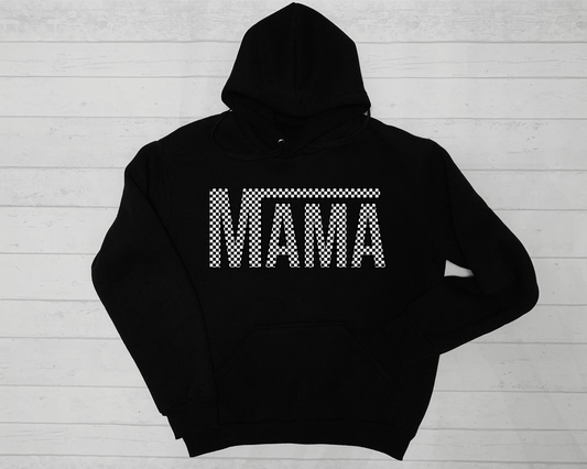 Mama Checkerboard Hoodie