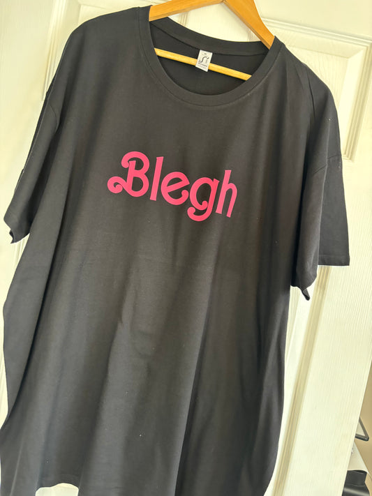 Blegh Barbie Adults T-Shirt