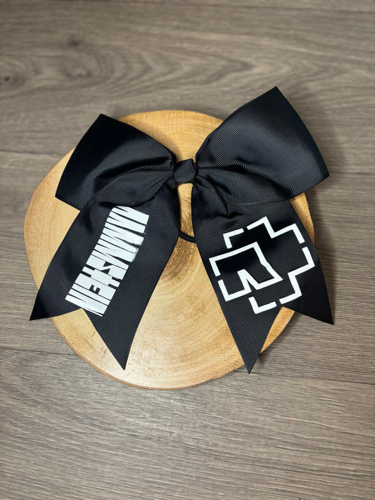 Rammstein Hair Bow