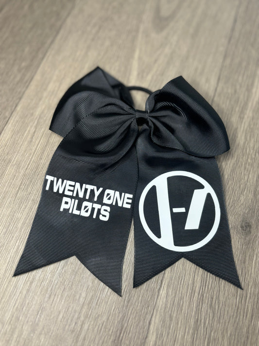 Twenty One Pilots Hair Bow