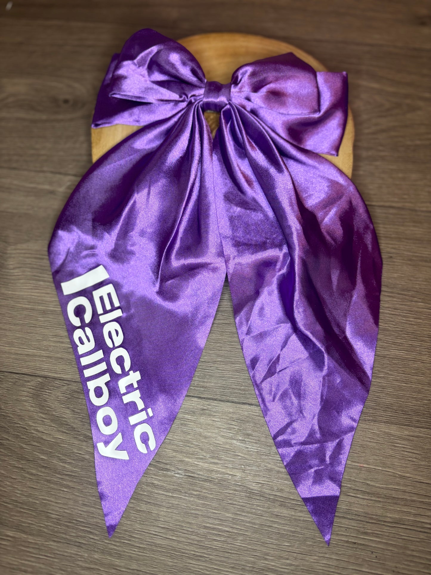 Electric Callboy Purple Waterfall Bow