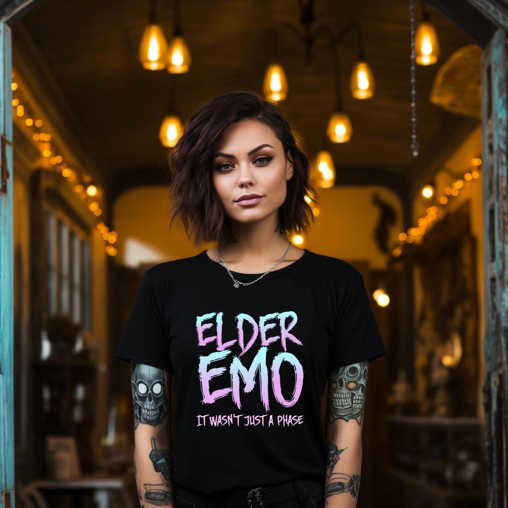 Elder Emo Adults T-Shirt