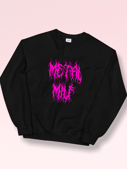 Metal MILF Adults Sweatshirt