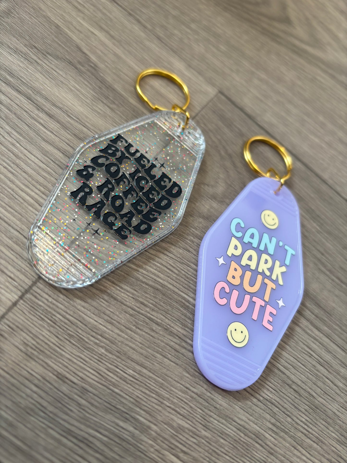 Slogan Motel Keyrings