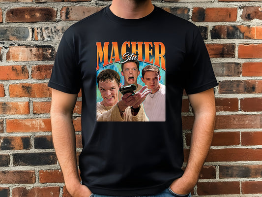 Stu Macher Adults T-Shirt