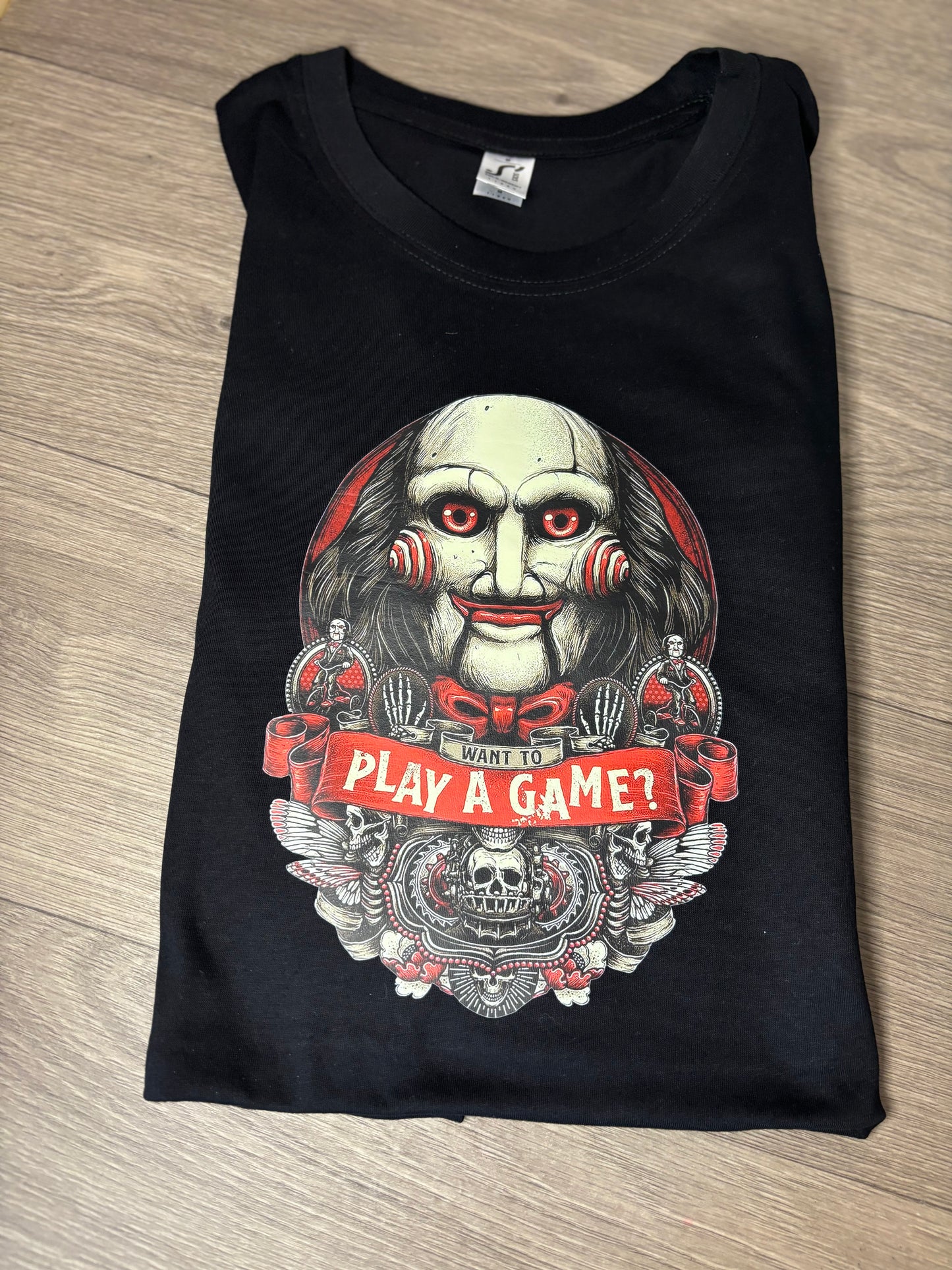 Play A Game Puppet Adults T-Shirt