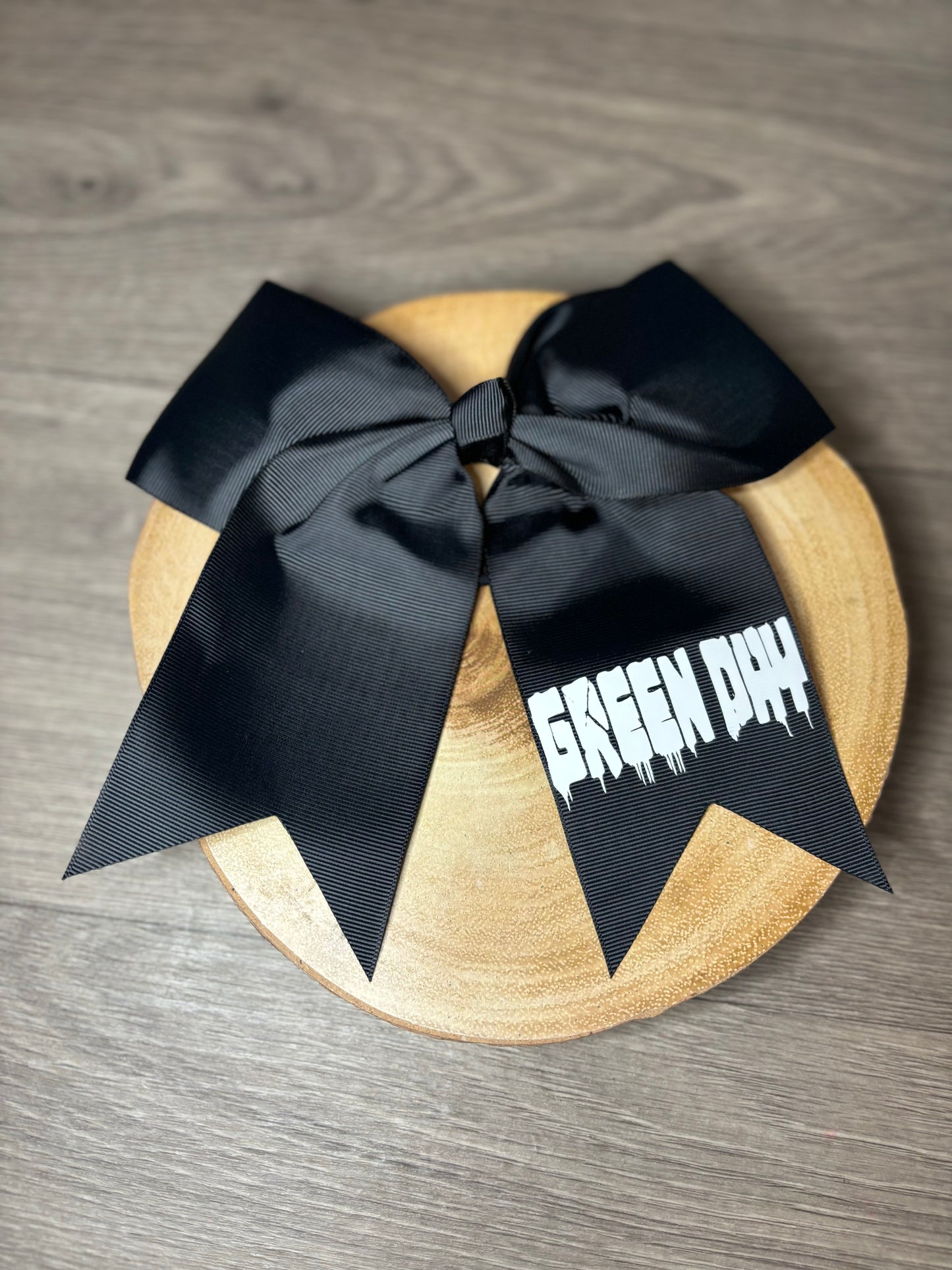 Green Day Hair Bow